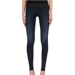 GOLDSIGN "Zebra" Denim Leggings